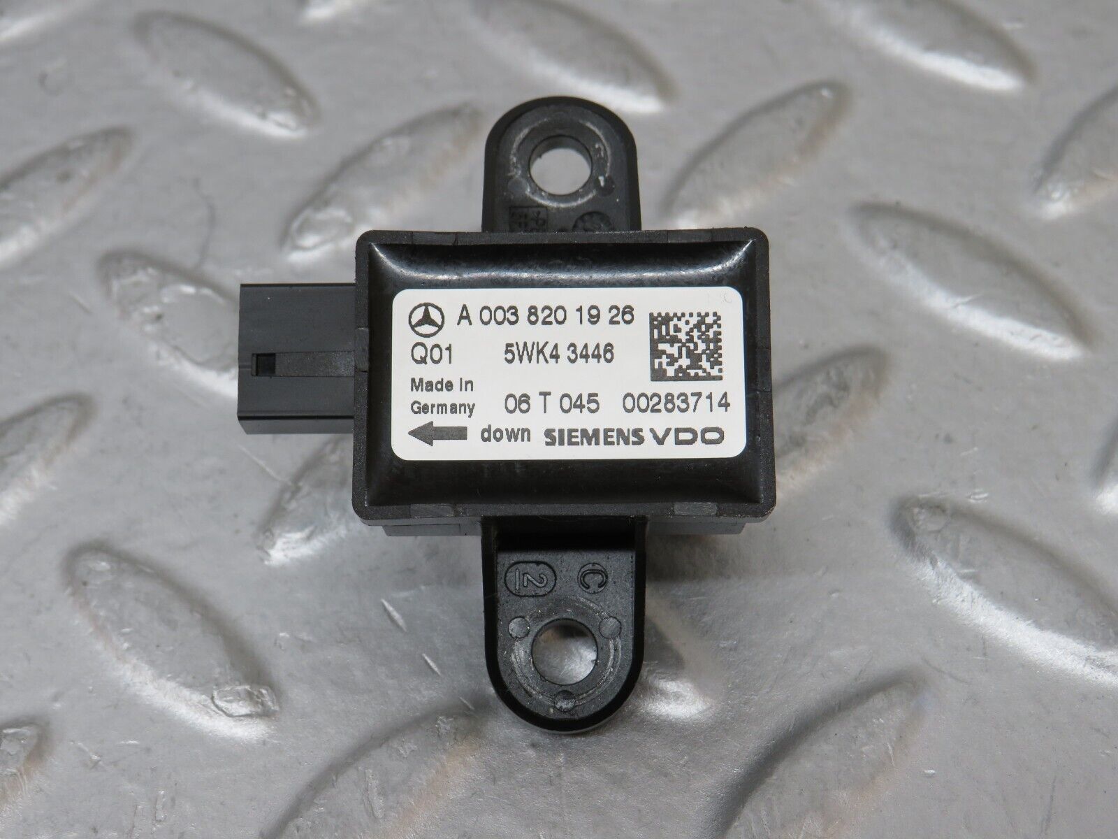 35175 Mercedes-Benz W221 Door Airbag Crash Sensor 0038201926