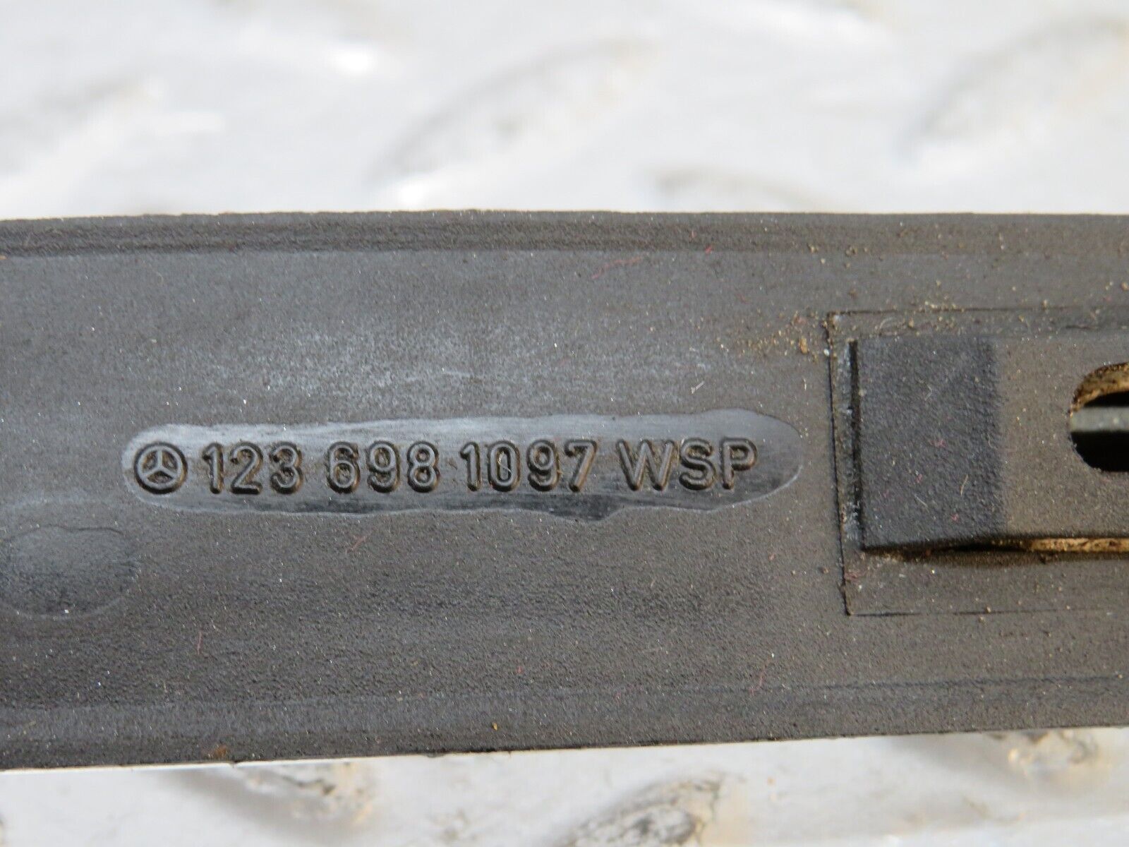 29932 Mercedes-Benz W123 230E C Pillar Exterior Trim Right Side 1236981097