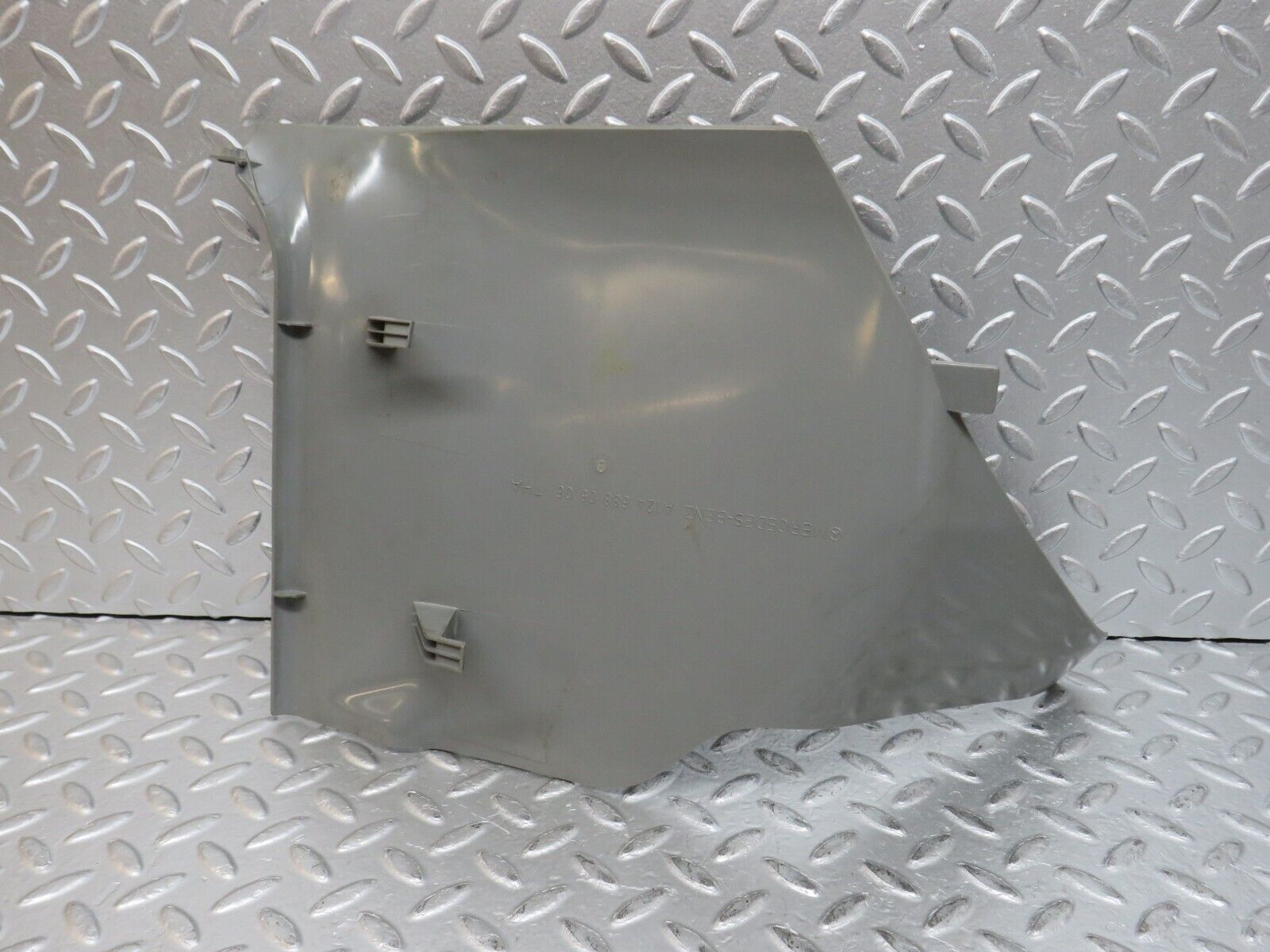 32353 Mercedes-Benz S124 300TE Front Left Kick Panel Trim Grey 1246880506