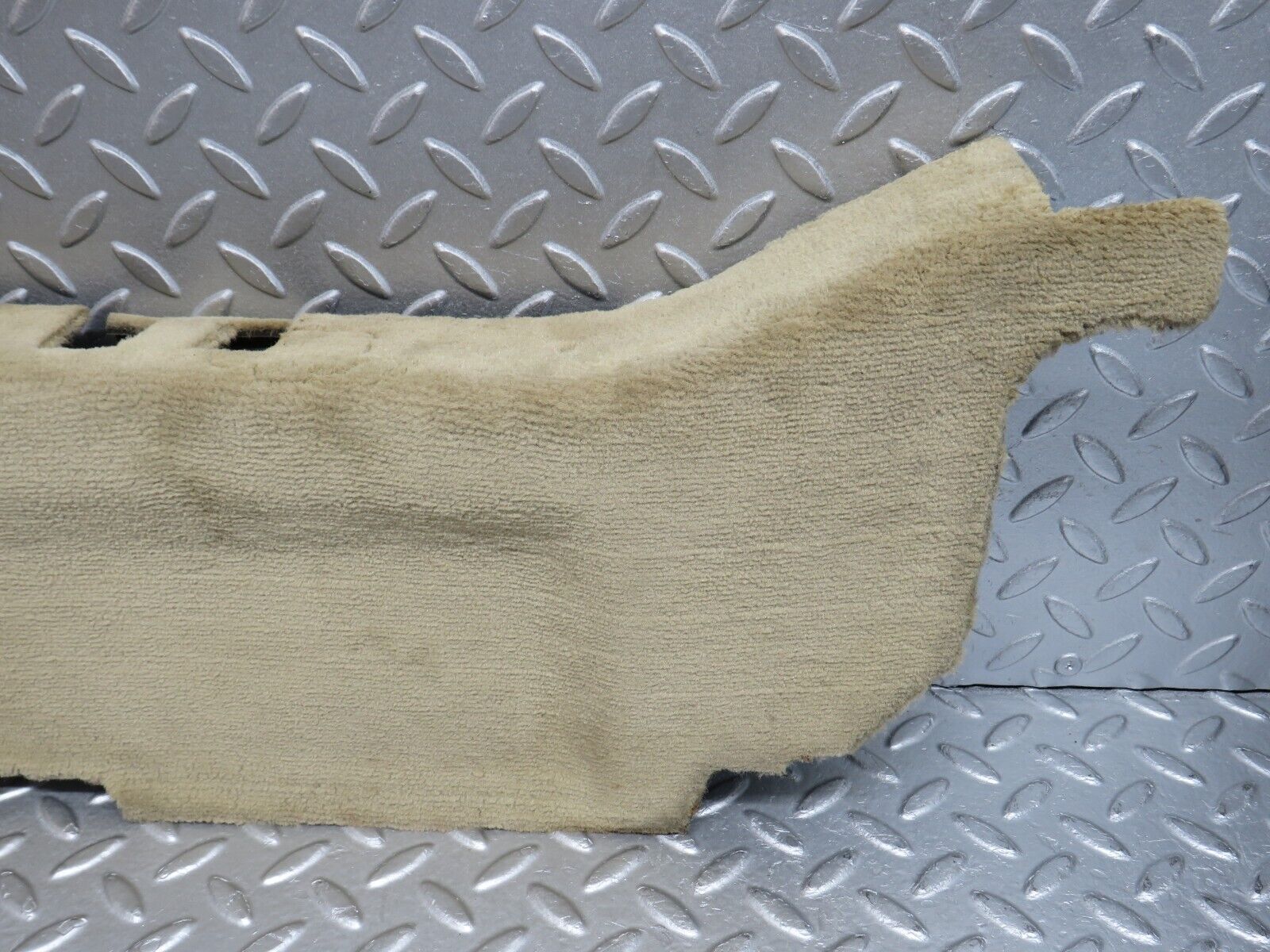 38381 Mercedes-Benz R129 280SL Coupe Rear Floor Cross Member Mat Carpet Beige