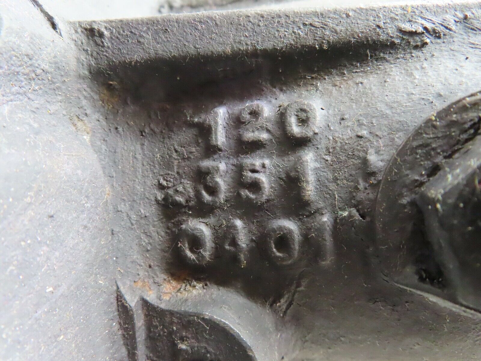 19025 Mercedes-Benz W120 Ponton Rear Axle With Differential 3.89 1203510377