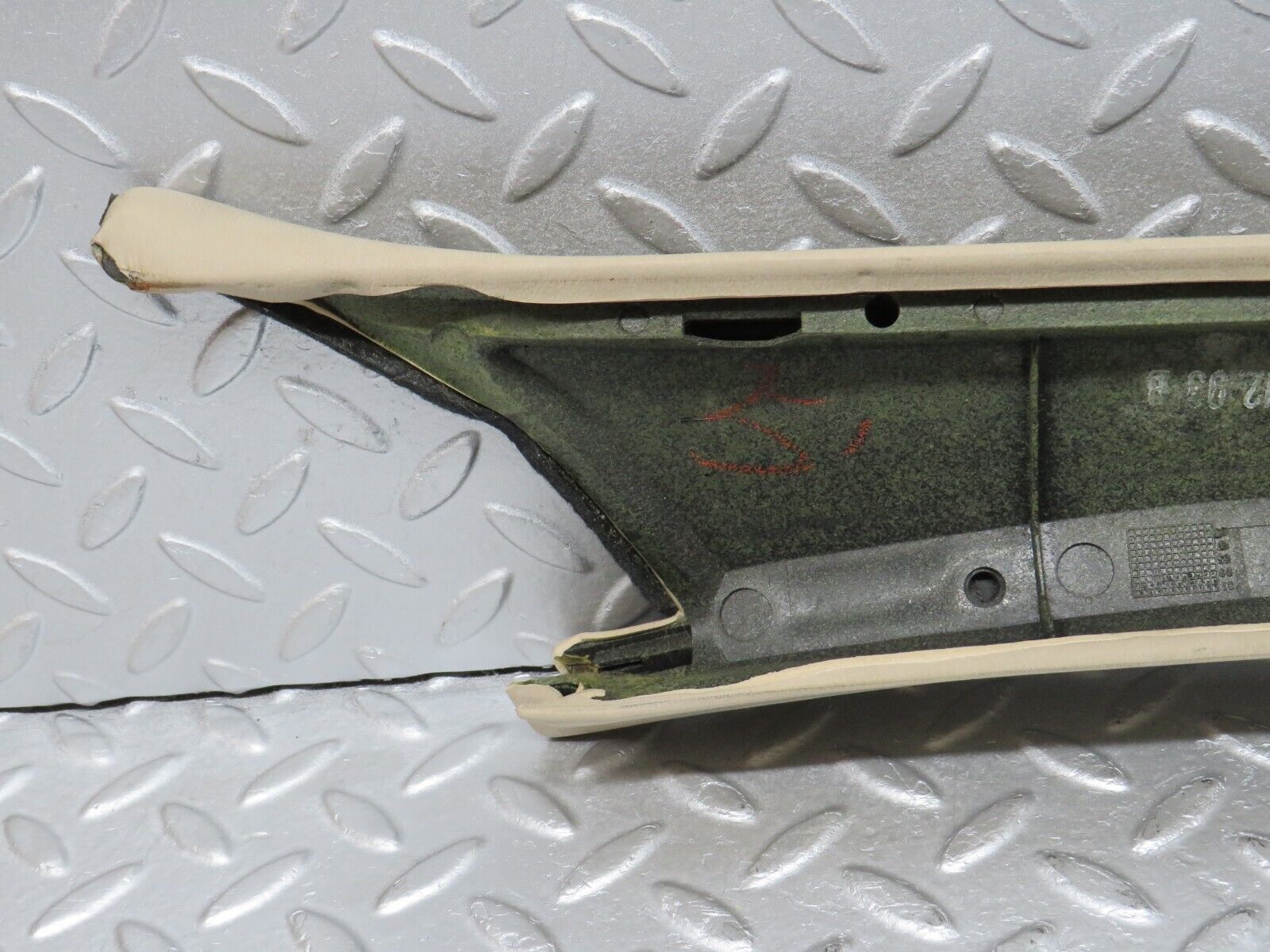 38302 Mercedes-Benz R129 280SL Coupe A Pillar Cover Left Side Beige 1296920189