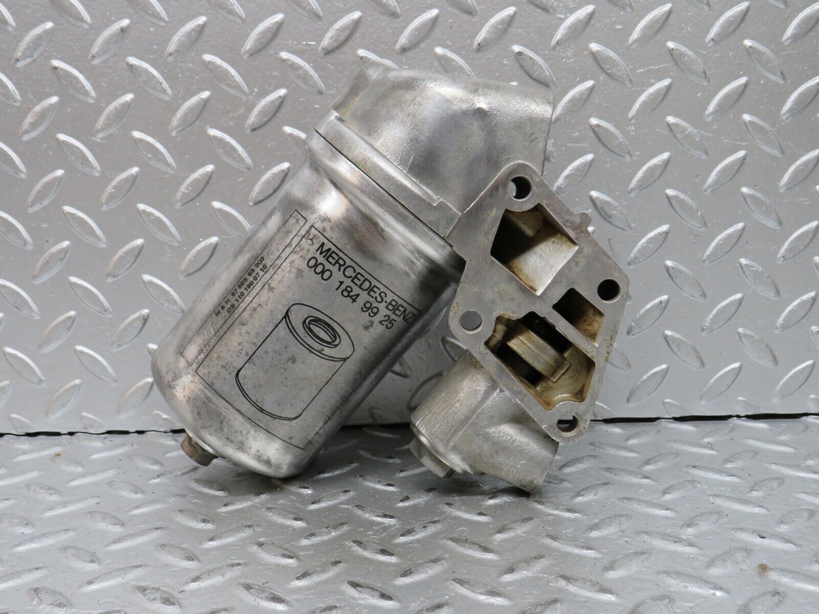 28041 Mercedes-Benz W123 280E Oil Filter Housing 1101800710