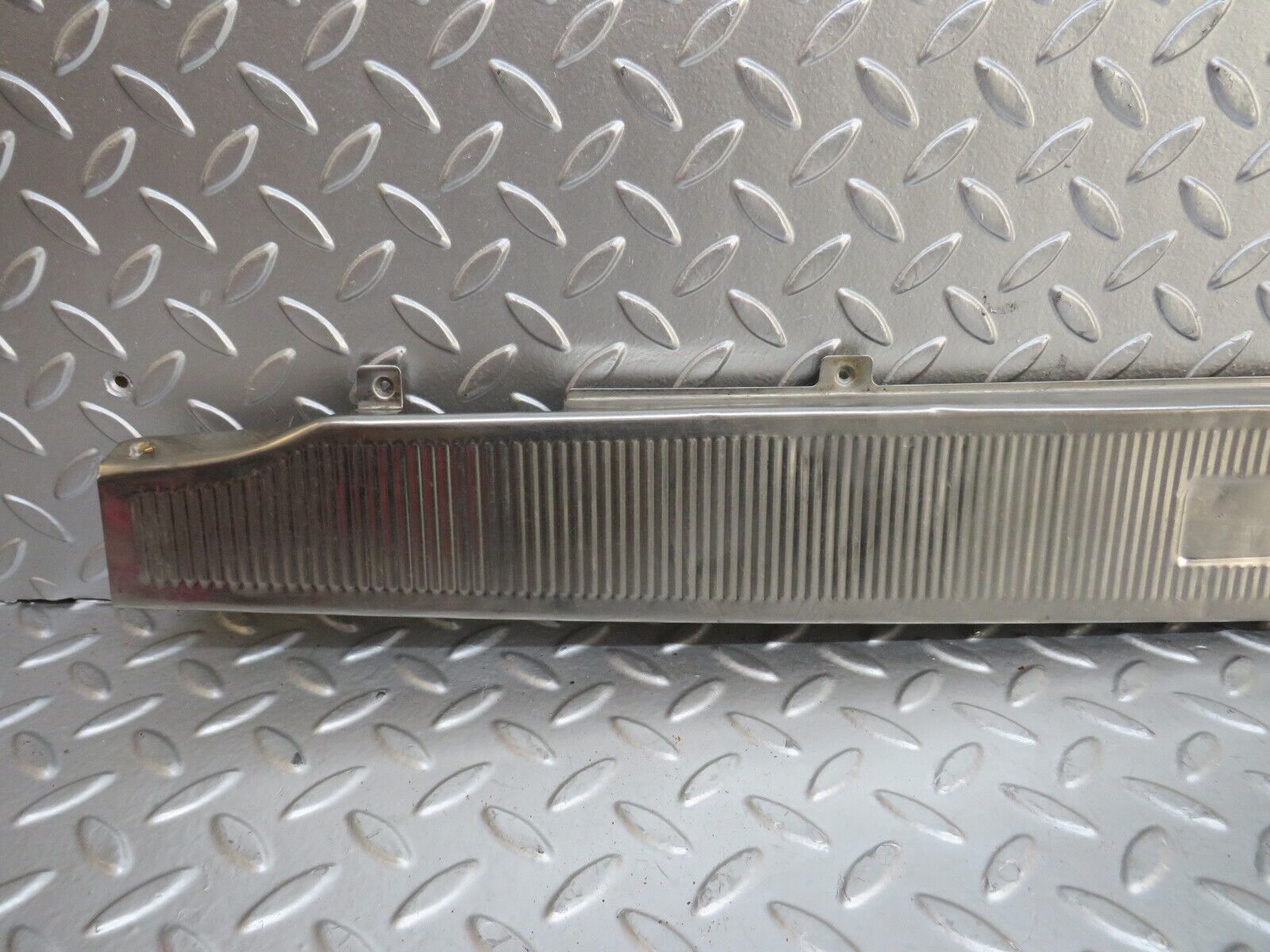 28216 Mercedes-Benz S123 240D Wagon Trunk Ornamental Chrome Cover 1236681089