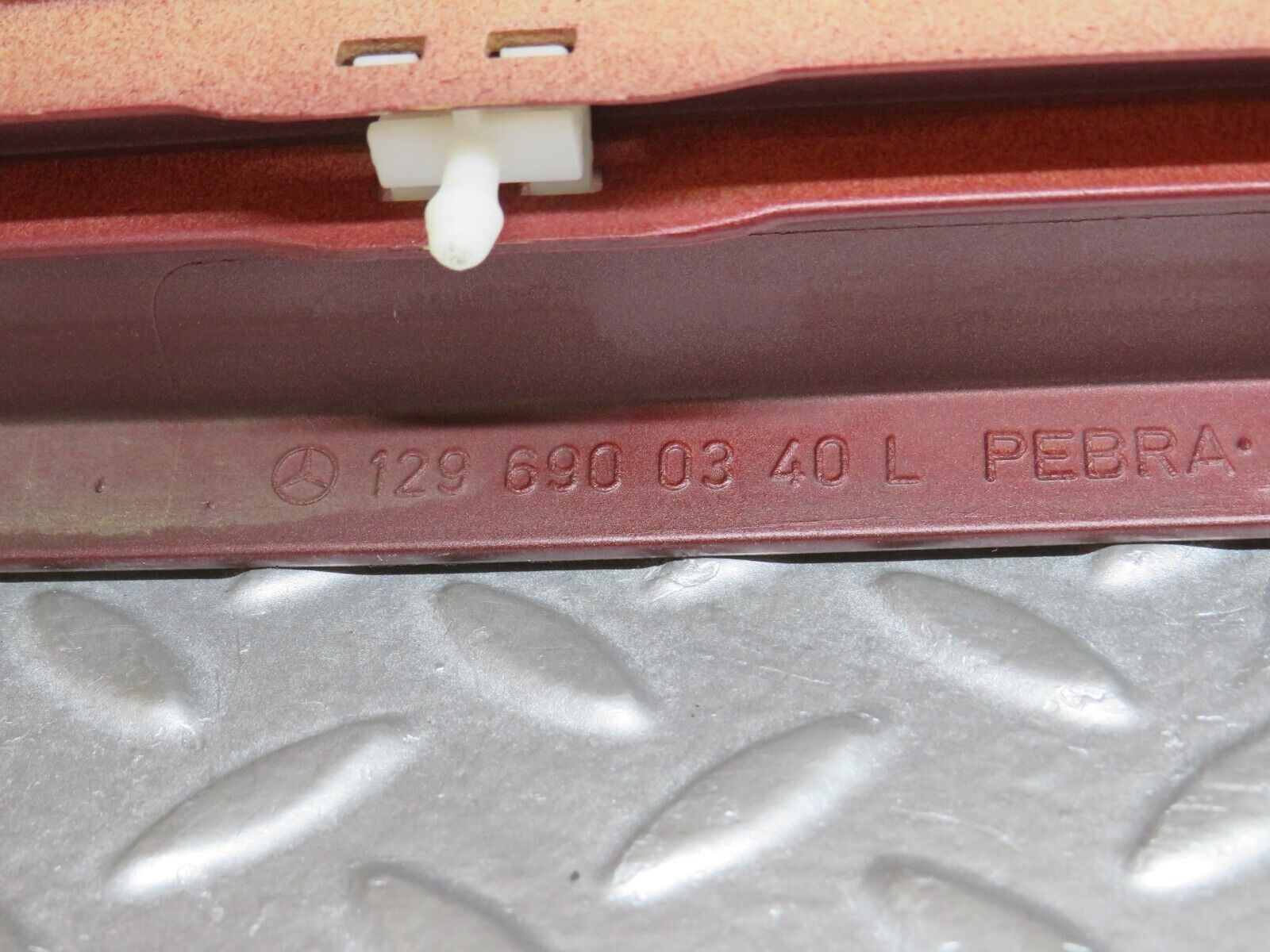 38317 Mercedes-Benz R129 280SL Coupe Left Door Lower Moulding Trim 1296900340