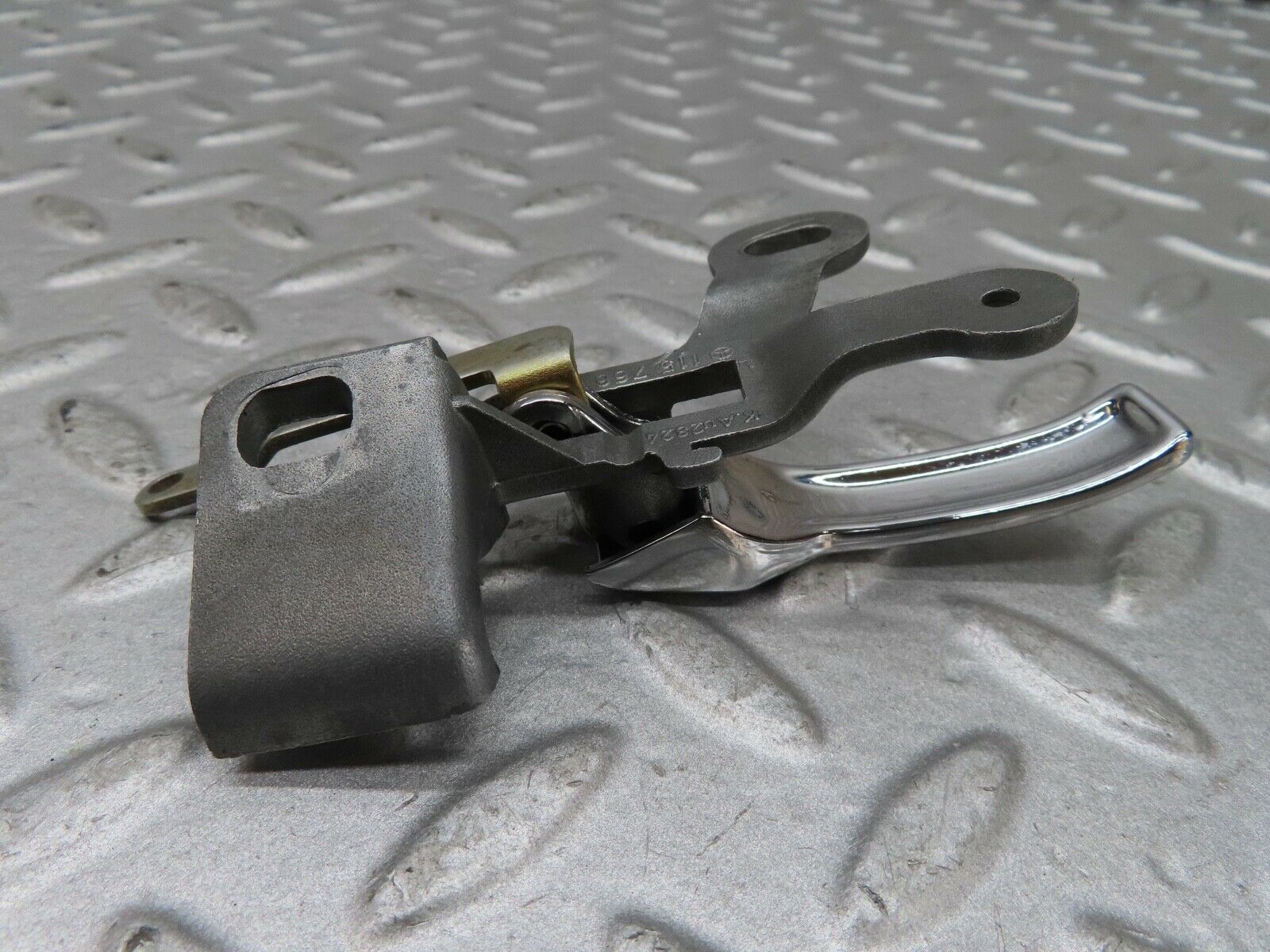 17570 Mercedes-Benz W116 450SEL Rear Left Interior Chrome Door Handle