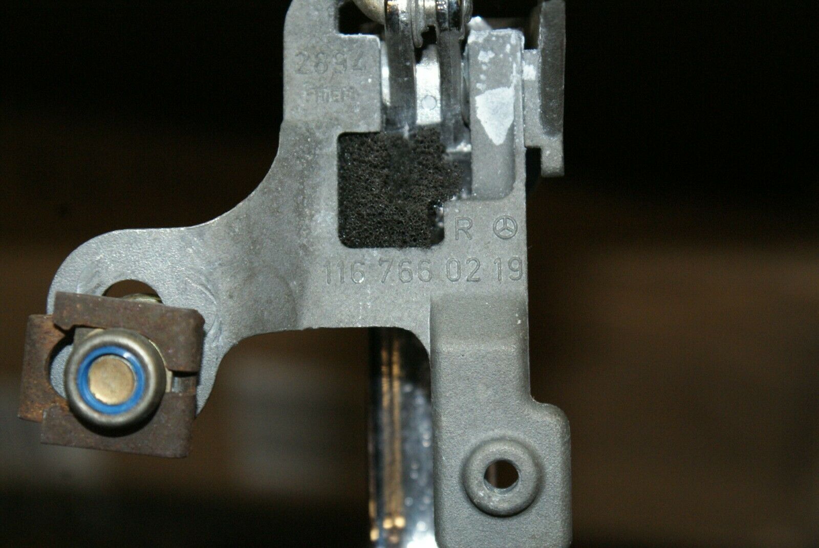 2642 Mercedes-Benz W116 350SE Chrome Door Handle Right 1157660219