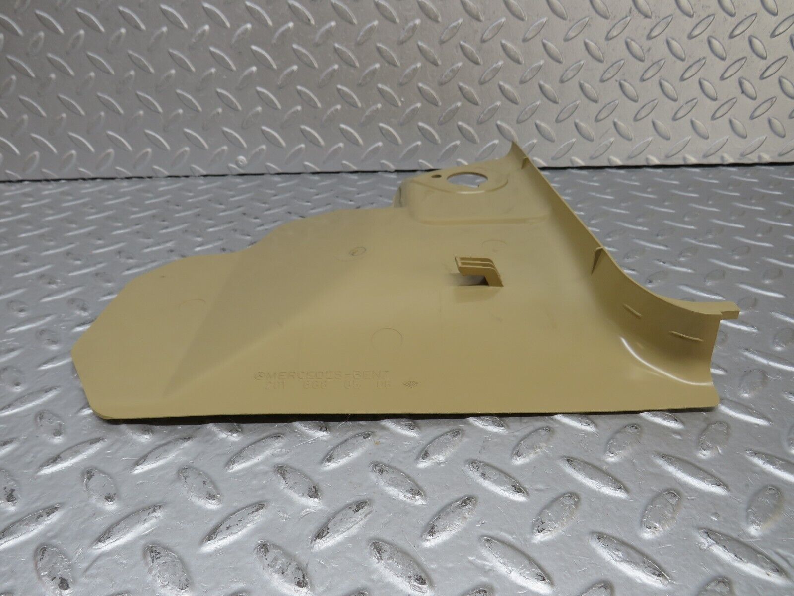 36483 Mercedes-Benz W201 190E 2.0L Kick Panel Left Side Beige 2016880506