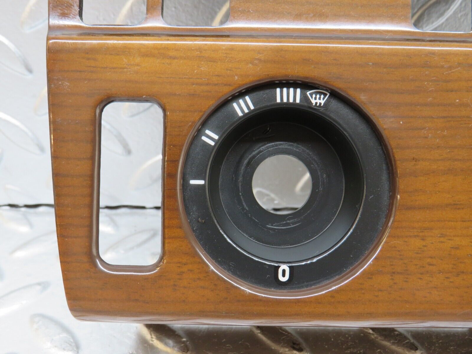 29365 Mercedes-Benz W124 230E Heater Control Panel Wood Trim 1246830275