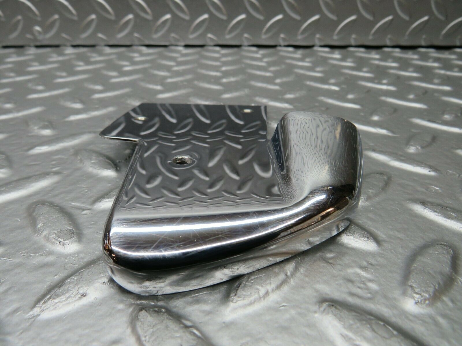 22354 Mercedes-Benz C124 E220 Coupe B Pillar Chrome Cover Plate Left Side