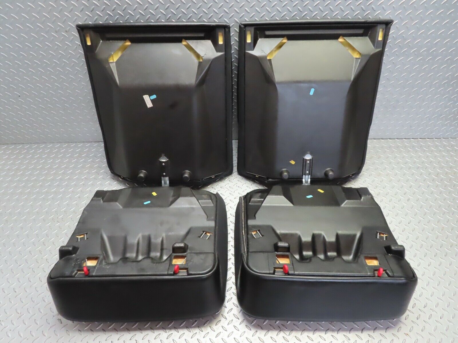 19412 Mercedes-Benz C140 CL420 Coupe Rear Seat Black Leather