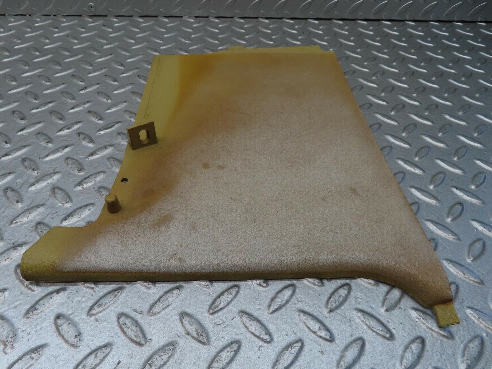 13476 Mercedes-Benz W123 200 Front Left Kick Panel Cream 1236880906
