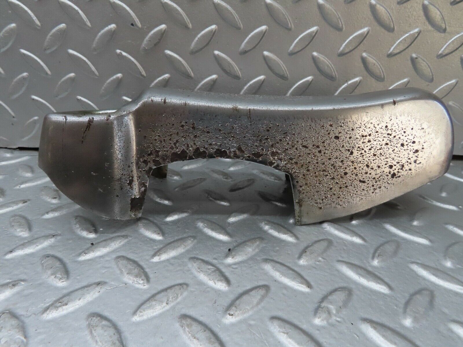 18760 Mercedes-Benz W120 W121 Ponton Rear Bumper Chrome Overriders Pair