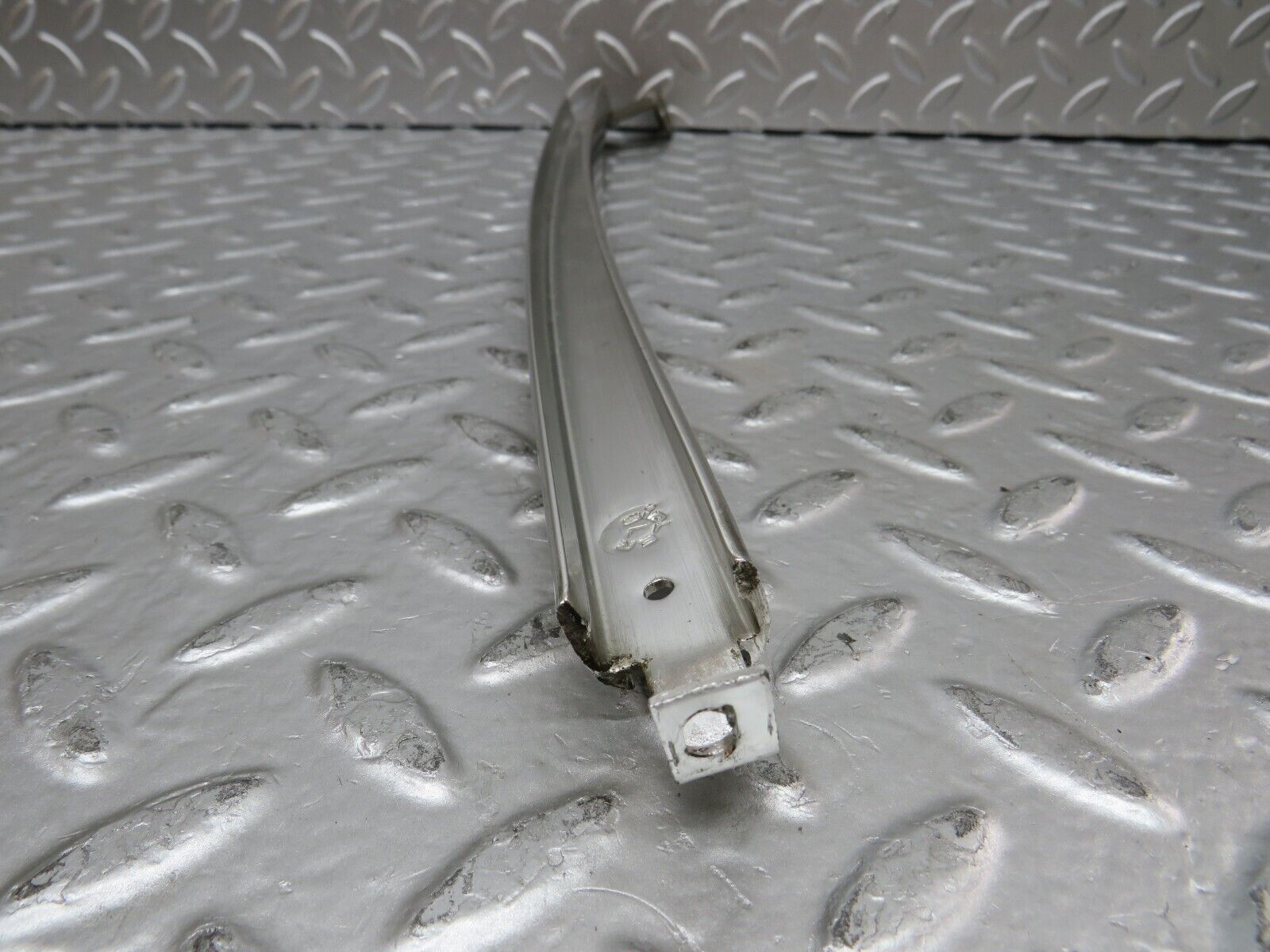 26785 Mercedes-Benz W123 240D Rear Left Chrome Window Channel