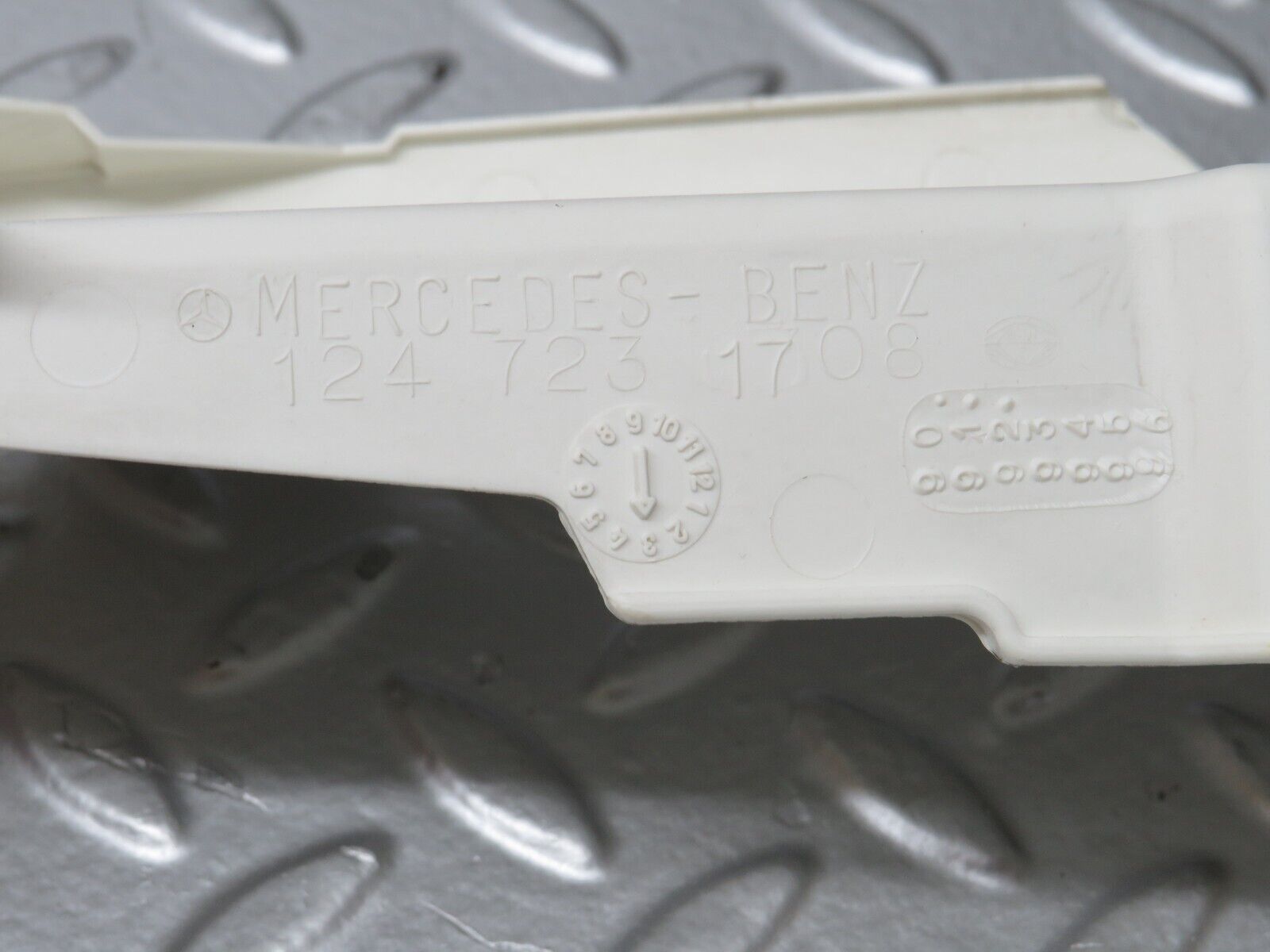 30287 Mercedes-Benz W124 230E Front Door Lock Cover Pair 1247231808 1247231708