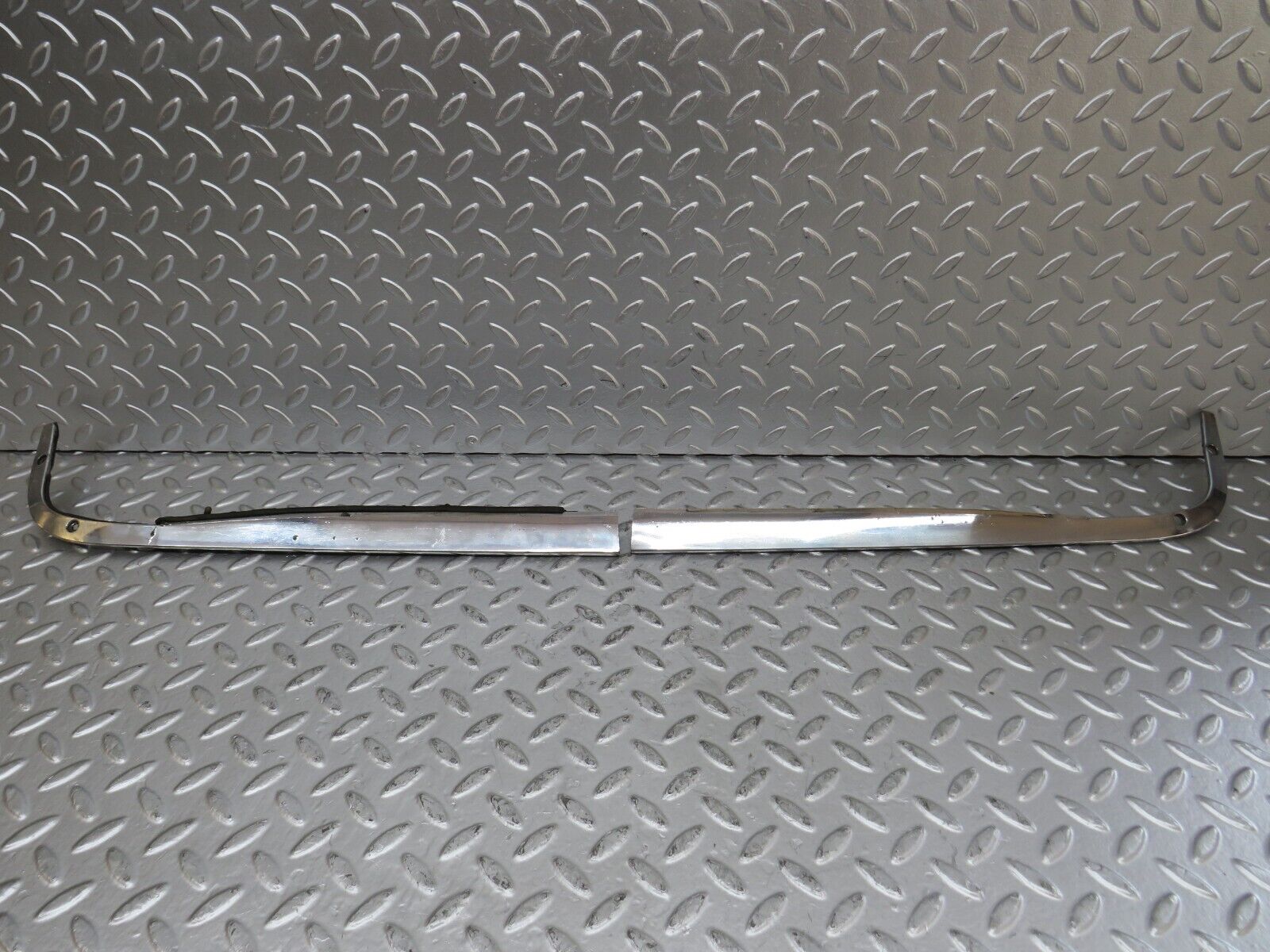 26164 Mercedes-Benz W116 450SE Trunk Chrome Moulding Trim Pair 1166900380