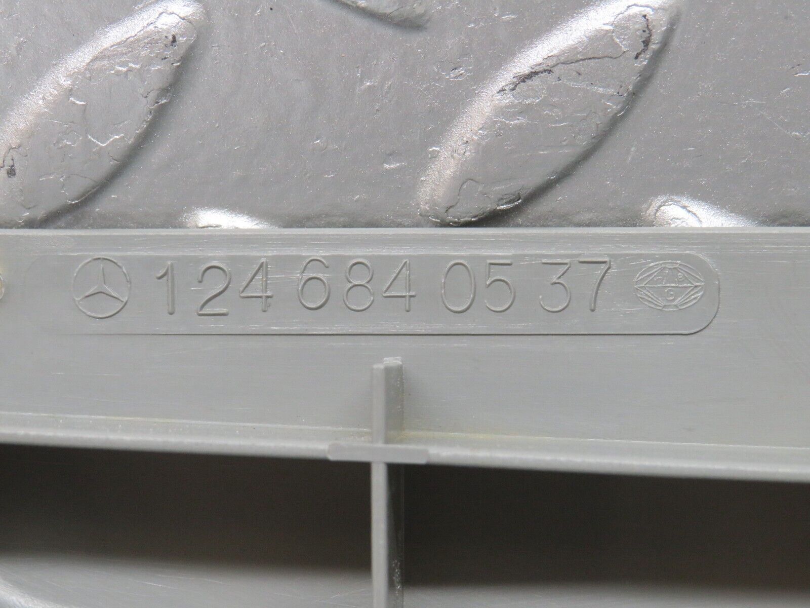 32368 Mercedes-Benz S124 300TE Rear Left Seat Hinge Cover Trim 1246840537