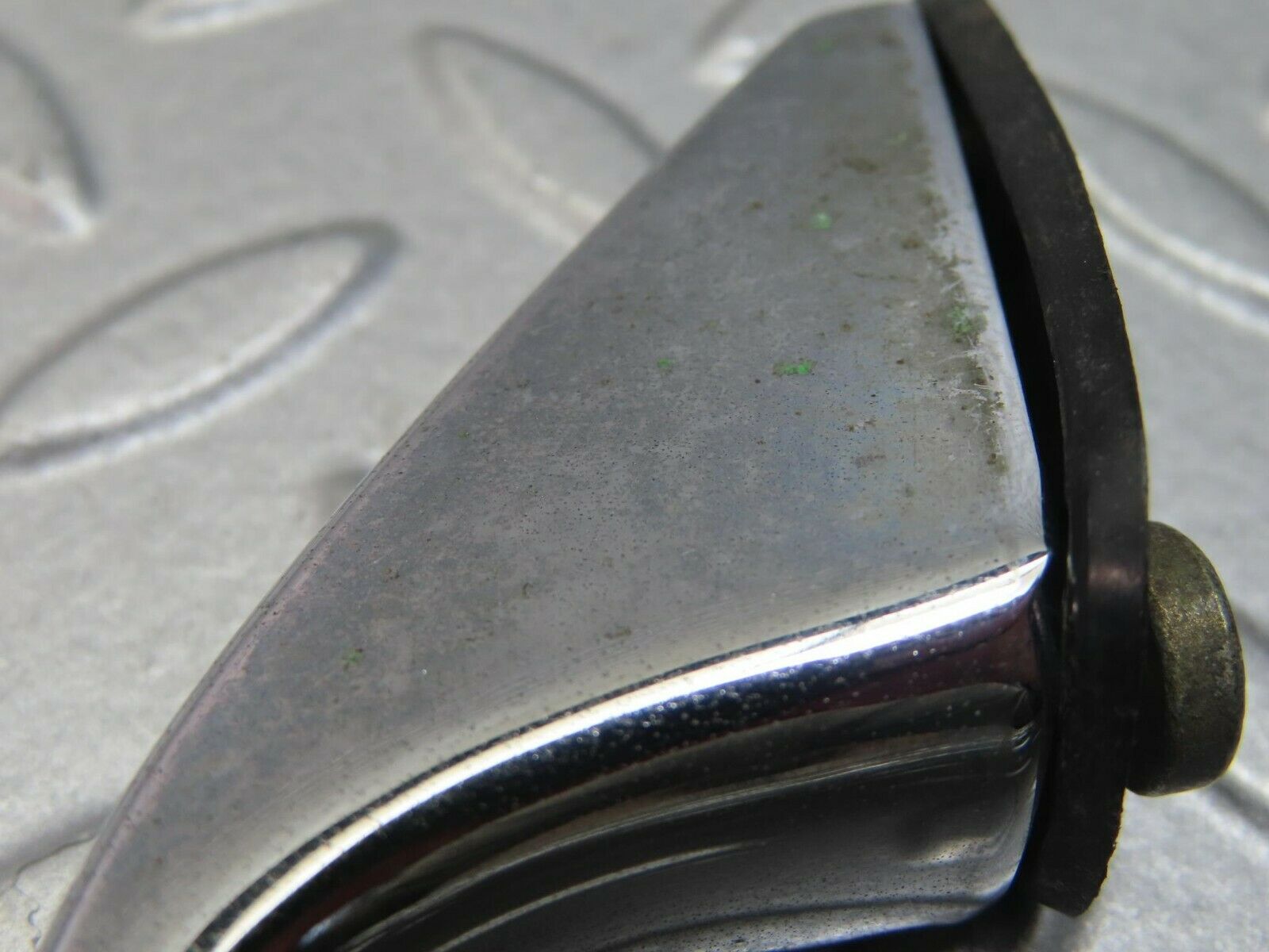 8755 Mercedes-Benz W115 Chrome Door Handle Rear Left 1157660301