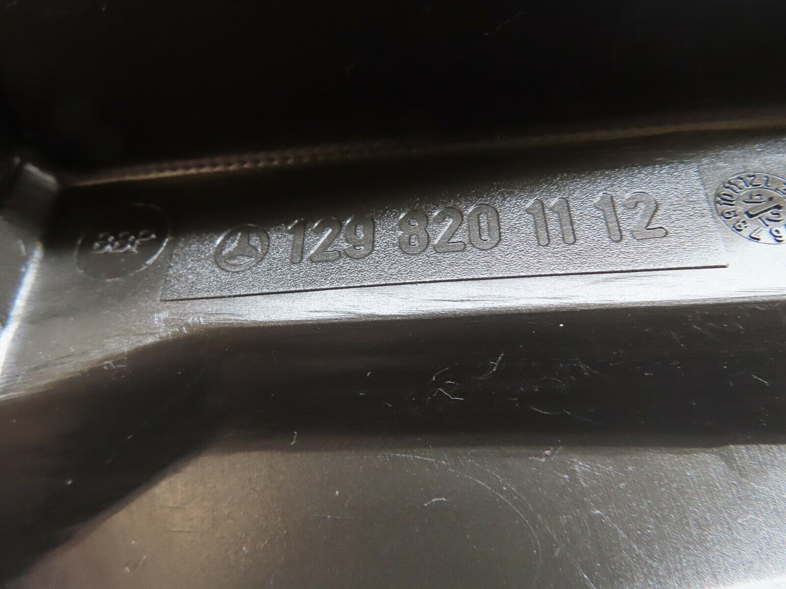 17111 Mercedes-Benz R129 300SL Coupe Engine Cable Channel Left Side 1298201112