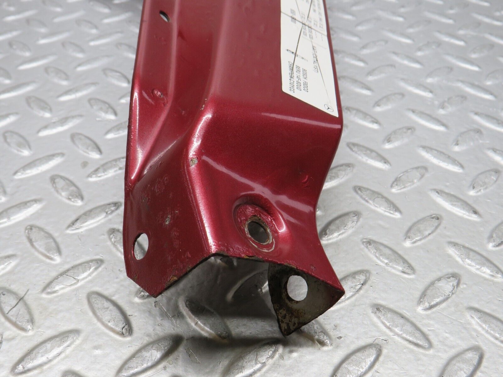 38466 Mercedes-Benz R129 280SL Coupe Bonnet Lock Carrier Panel 1245844946