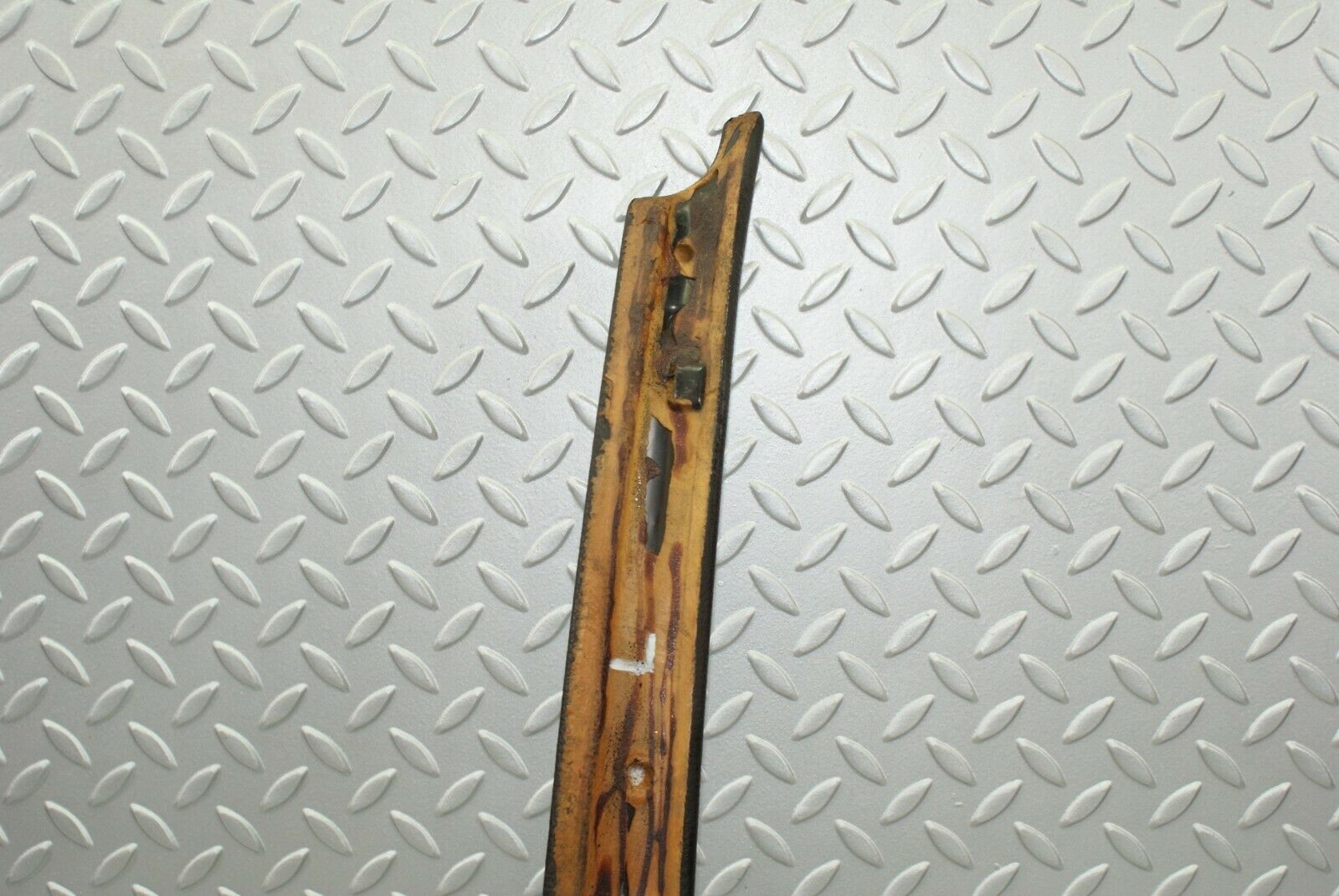 3117 Mercedes-Benz W115 220D A Pillar Trim Panel Black Left Side