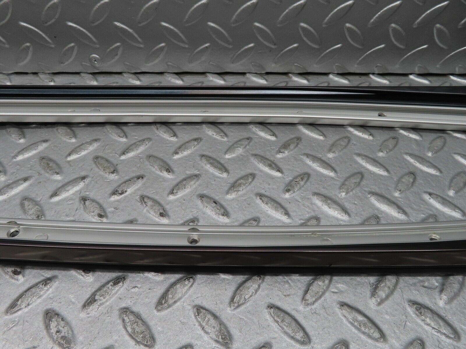 17207 Mercedes-Benz R129 300SL Coupe A Pillar Chrome Trim Cover Pair