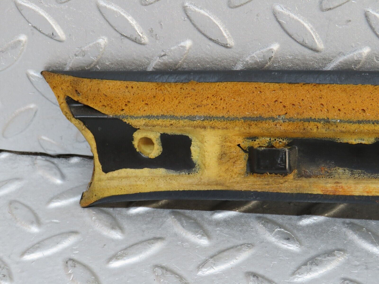 37393 Mercedes-Benz W109 300SEL A Pillar Cover Panel Left Side Blue