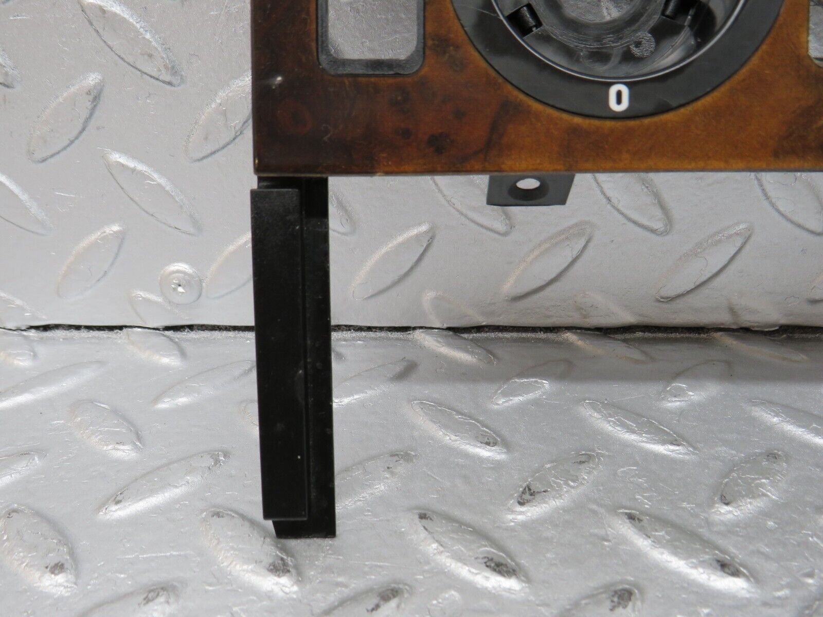 36001 Mercedes-Benz W126 420SE Heater Control Panel Wood Trim 1266830375