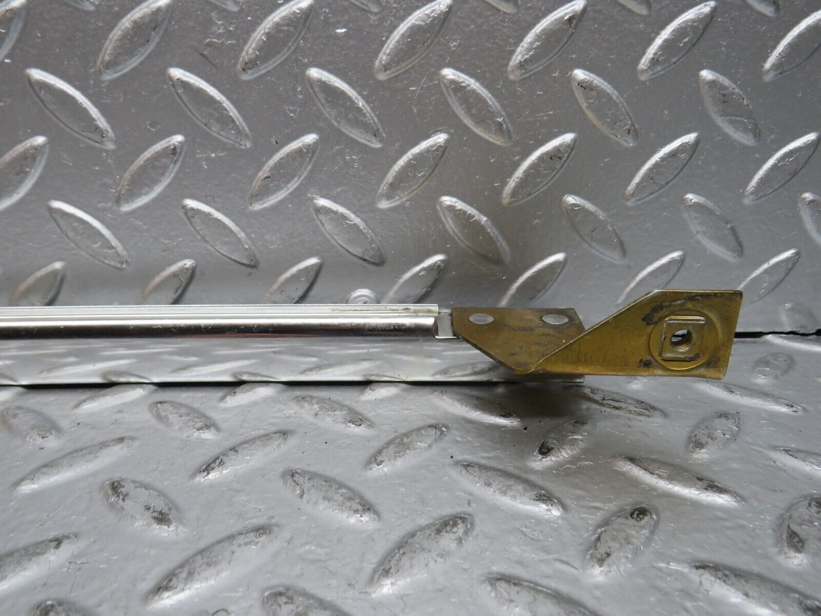 29639 Mercedes-Benz W123 230E Rear Right Door Chrome Window Channel