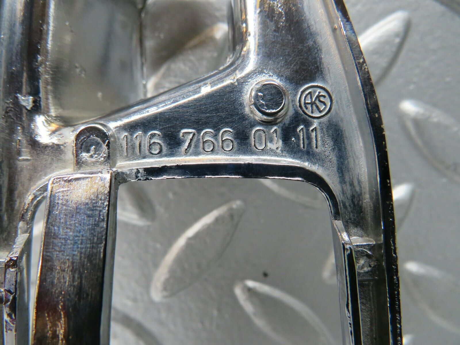 23262 Mercedes-Benz W116 350SE Left Door Handle Surround 1087660111