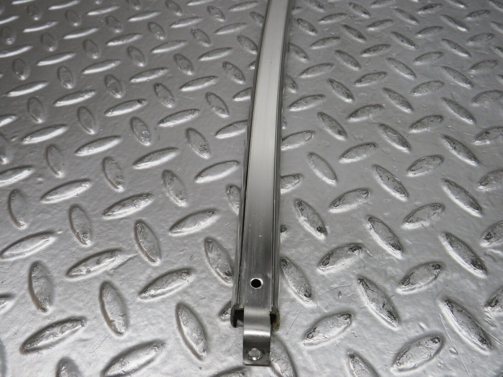 29639 Mercedes-Benz W123 230E Rear Right Door Chrome Window Channel