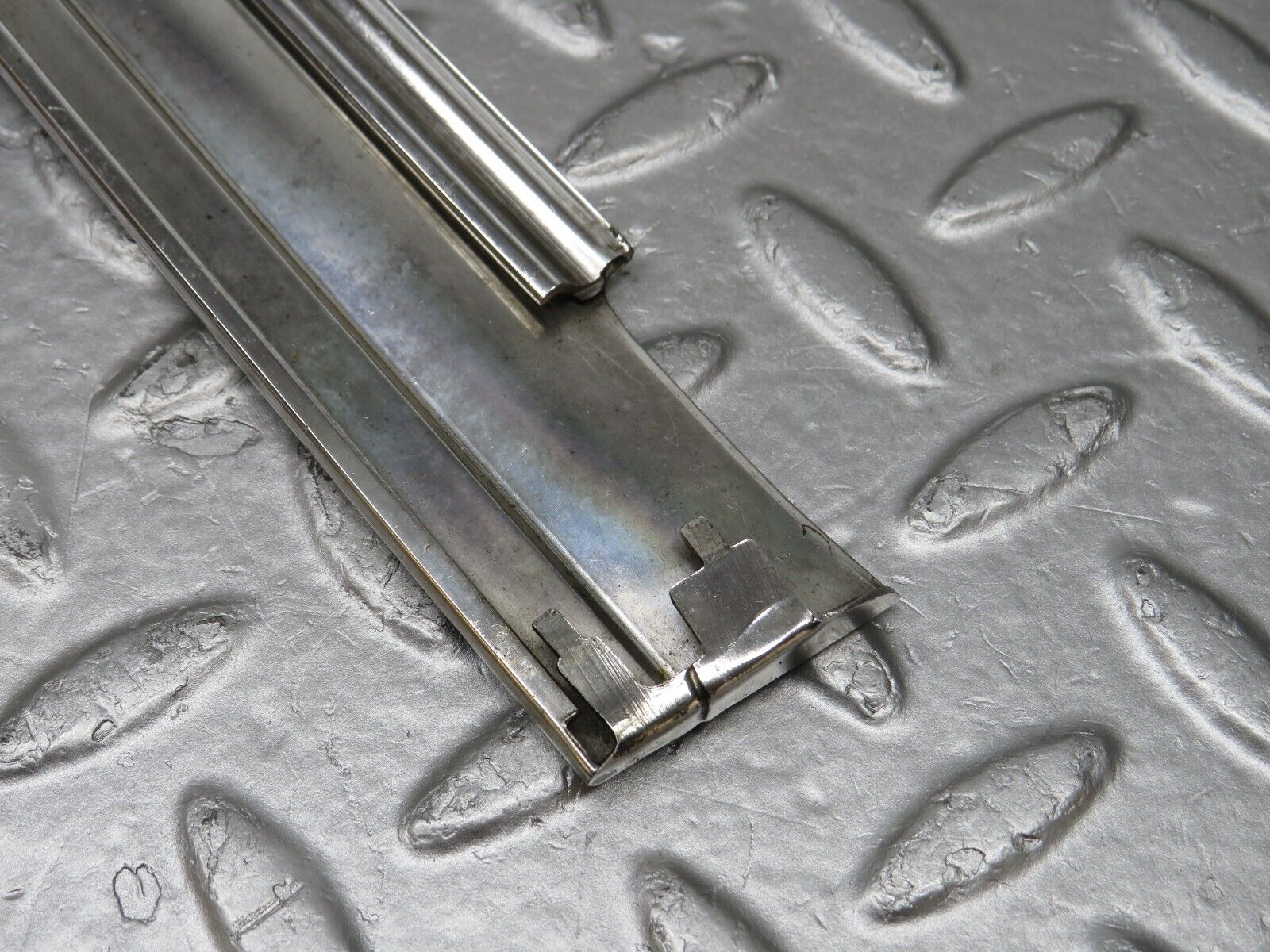 40272 Mercedes-Benz W110 230 Rear Left Door Chrome Moulding Trim