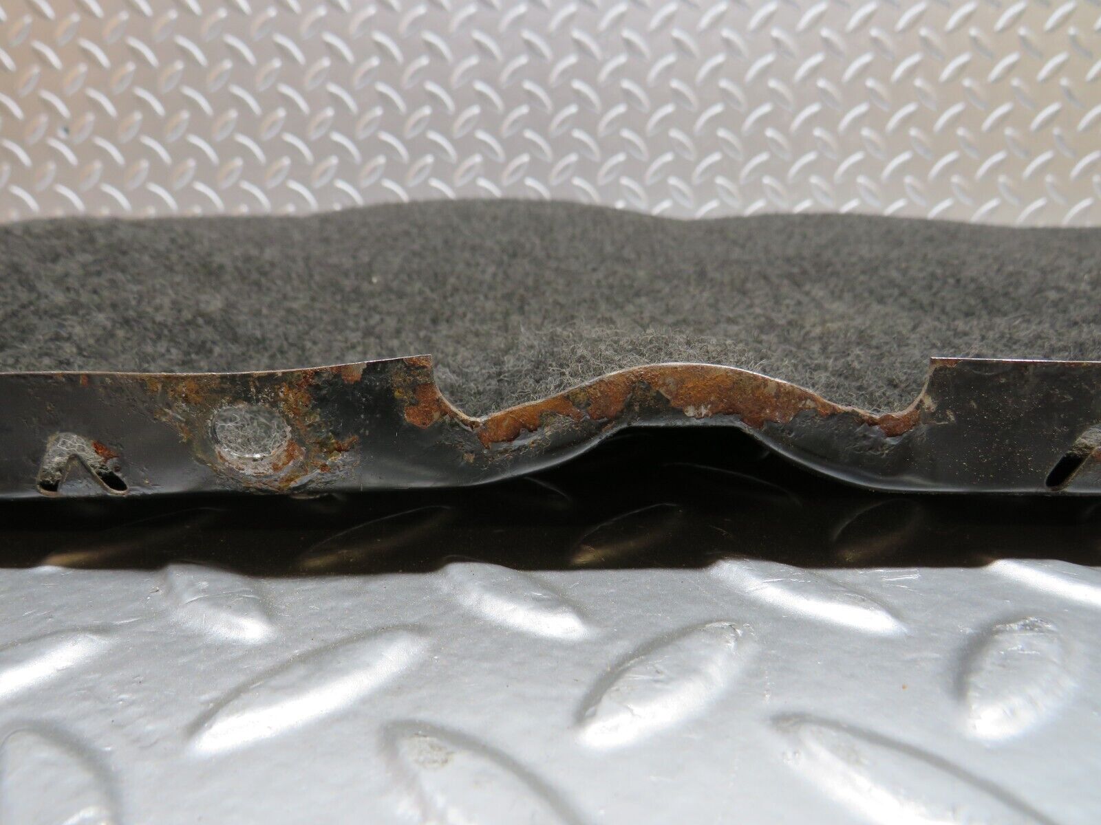 26933 Mercedes-Benz W123 240D Fuel Tank Cover Plate