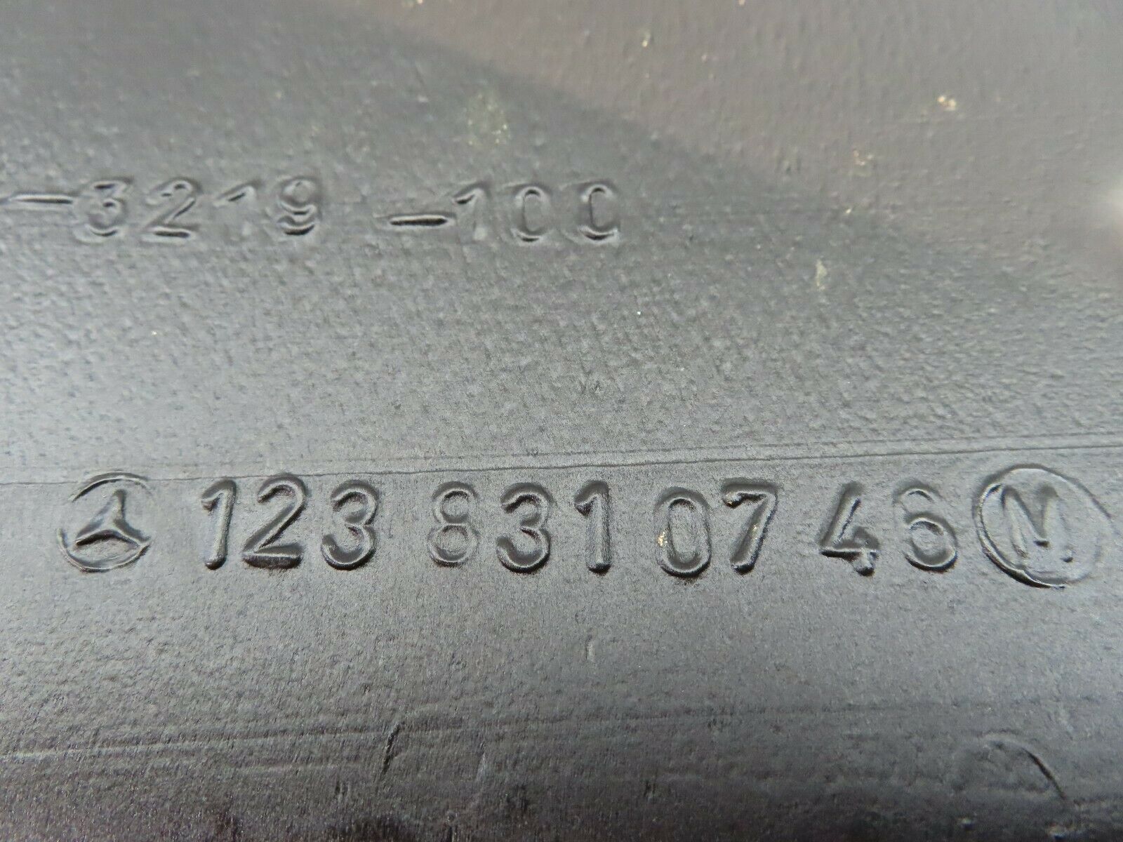 7645 Mercedes-Benz S123 230TE Wagon Heating Air Duct Right Side 1238310746