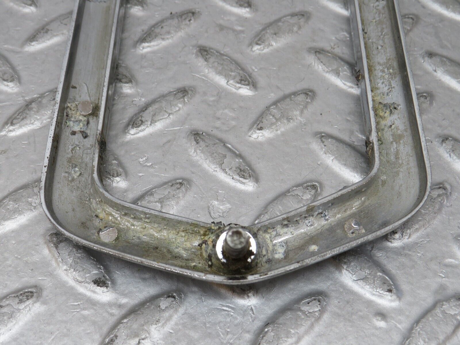 35751 Mercedes-Benz W108 Tail Light Chrome Frame Left 1088260159