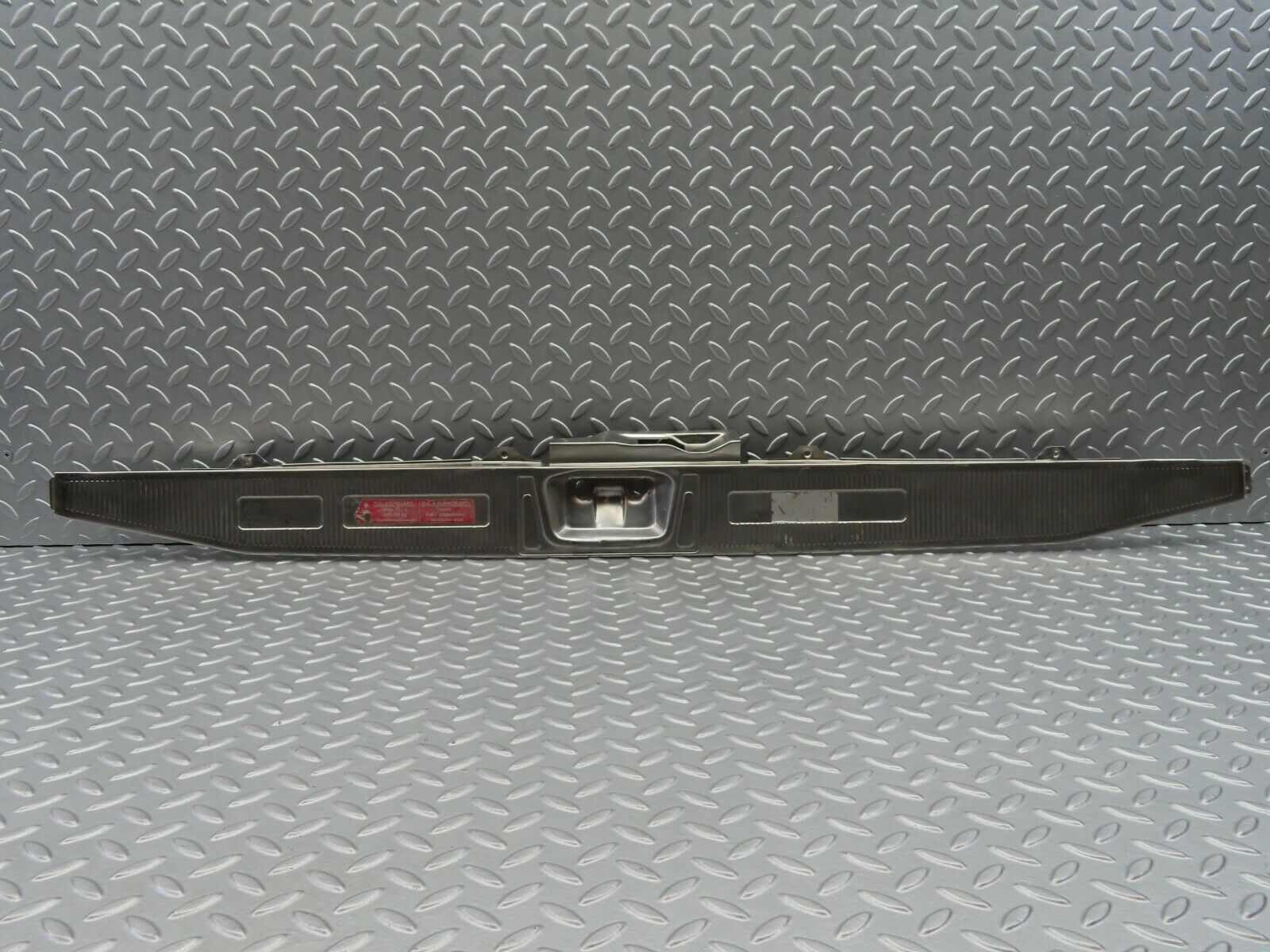 6625 Mercedes-Benz S124 E220 Wagon Trunk Edge Chrome Moulding 1246980089