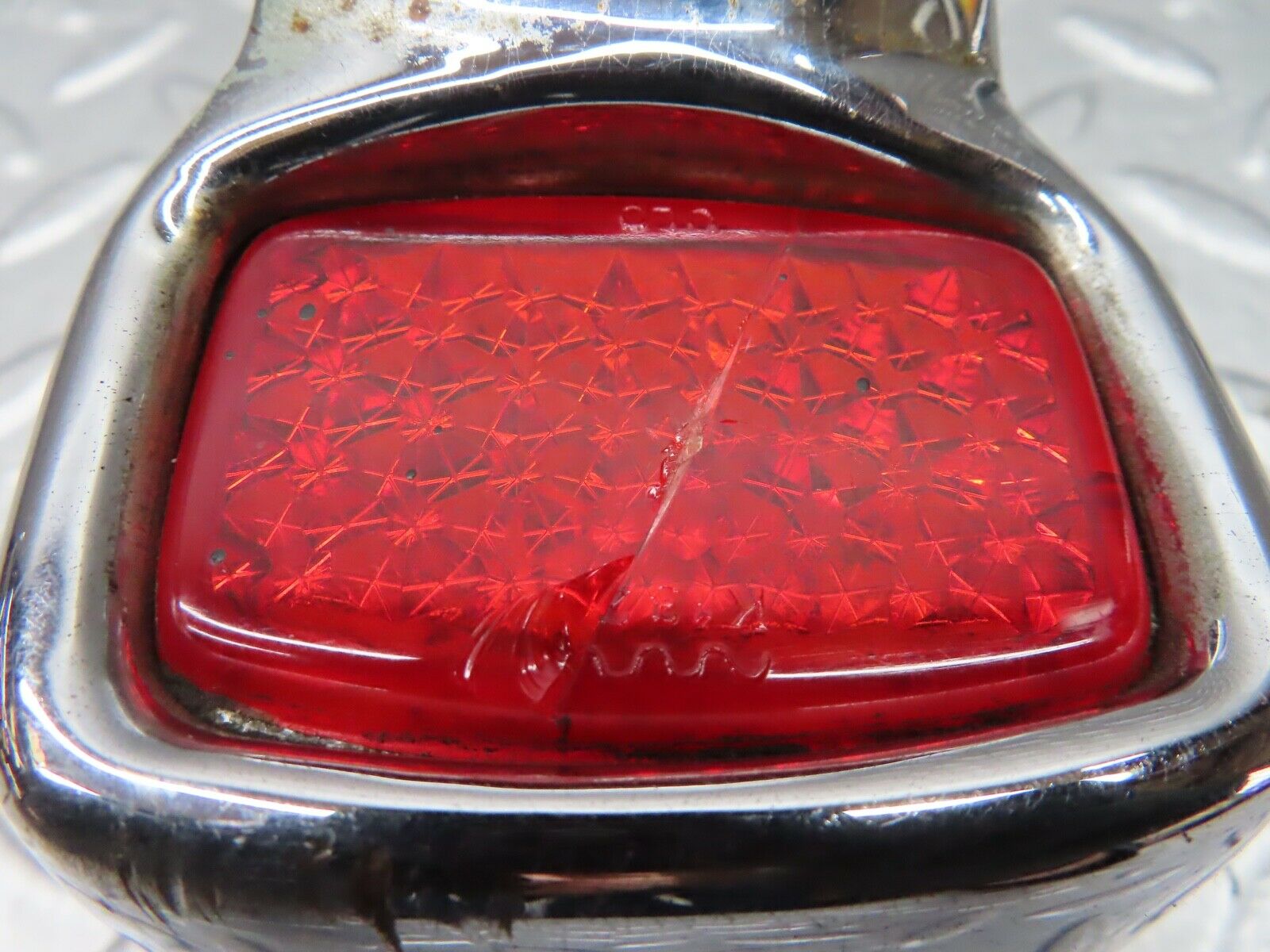 19795 Mercedes-Benz W121 190b Ponton Rear Bumper Chrome Overriders Pair