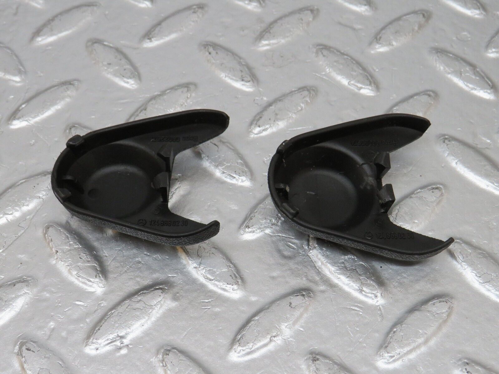 34138 Mercedes-Benz W124 260E Seat Belt Cover Pair 1248680230