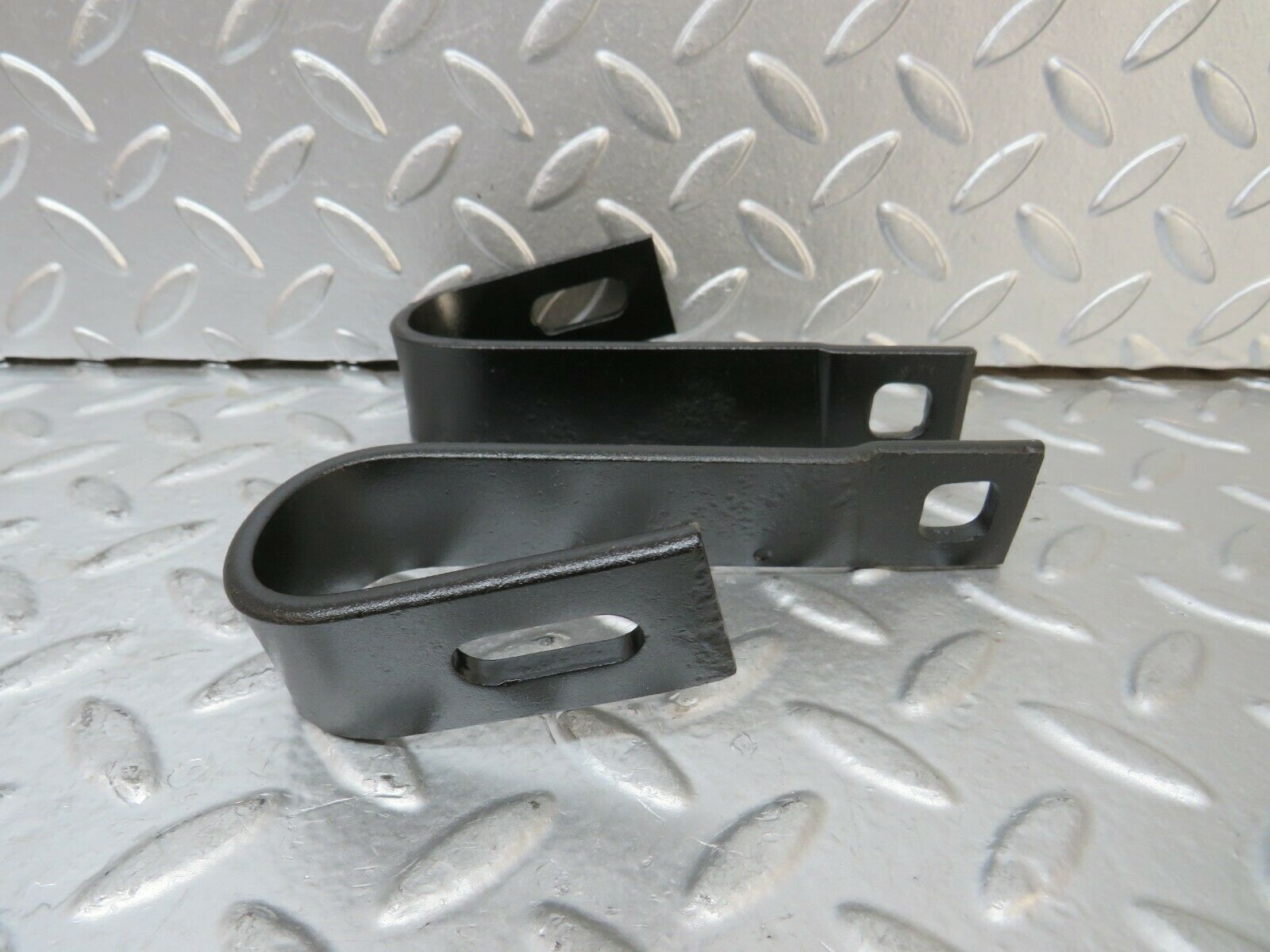 23695 Mercedes-Benz W114 280E Front Bumper Holder Bracket Pair