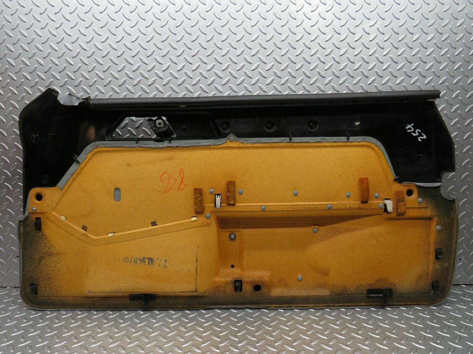 22367 Mercedes-Benz C124 E220 Coupe Left Door Card Grey