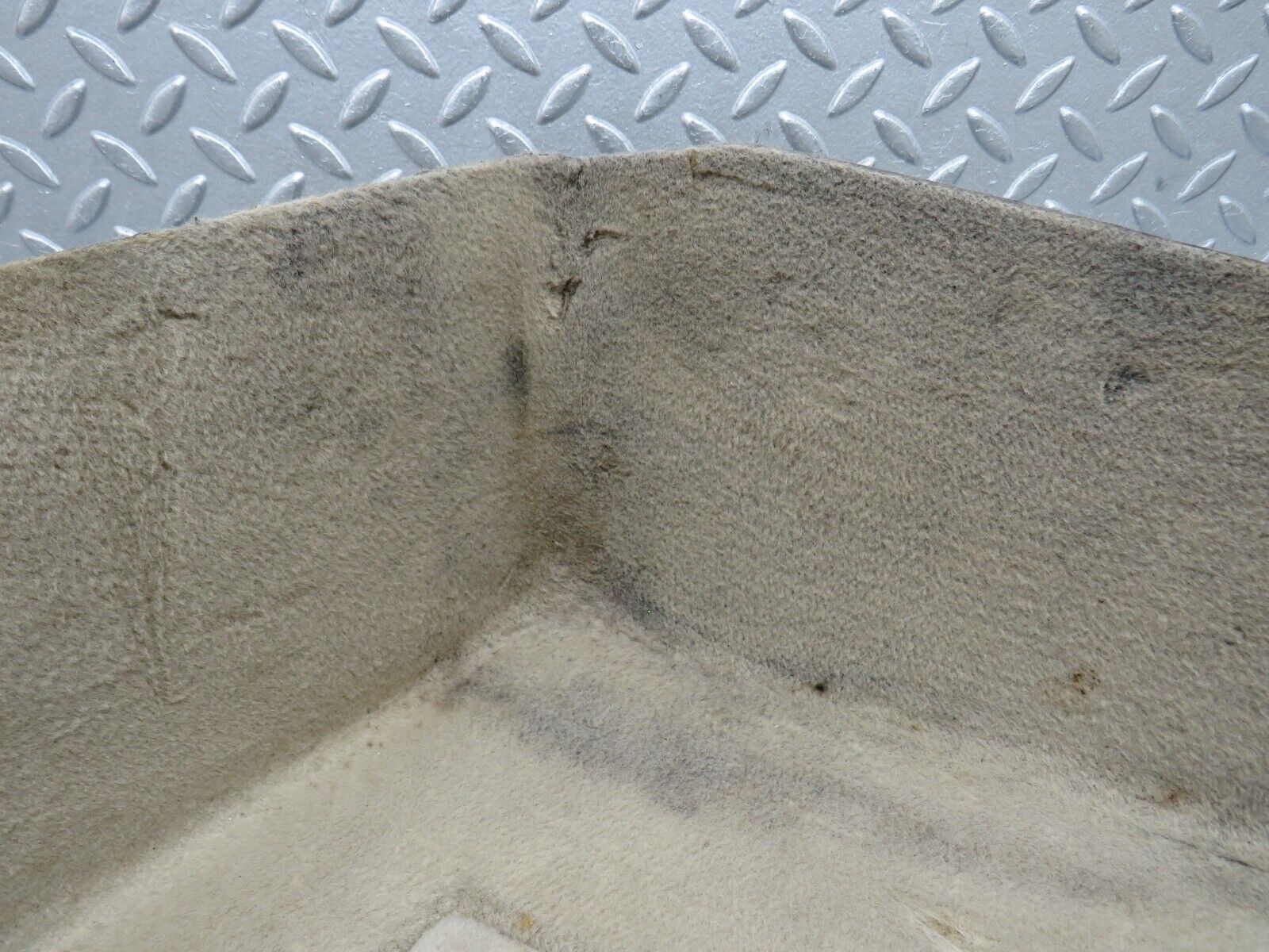 38608 Mercedes-Benz R129 280SL Coupe Trunk Cover Panel Left Side Beige 1296904730