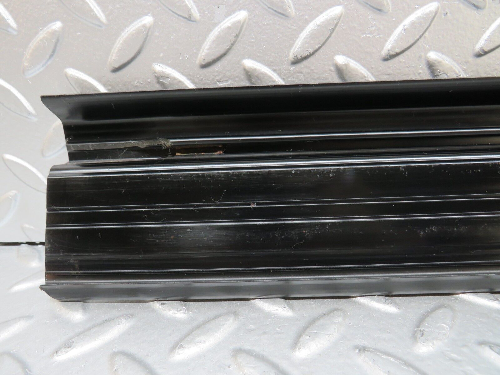 27896 Mercedes-Benz W123 280E Front Left Door Sill Trim Black