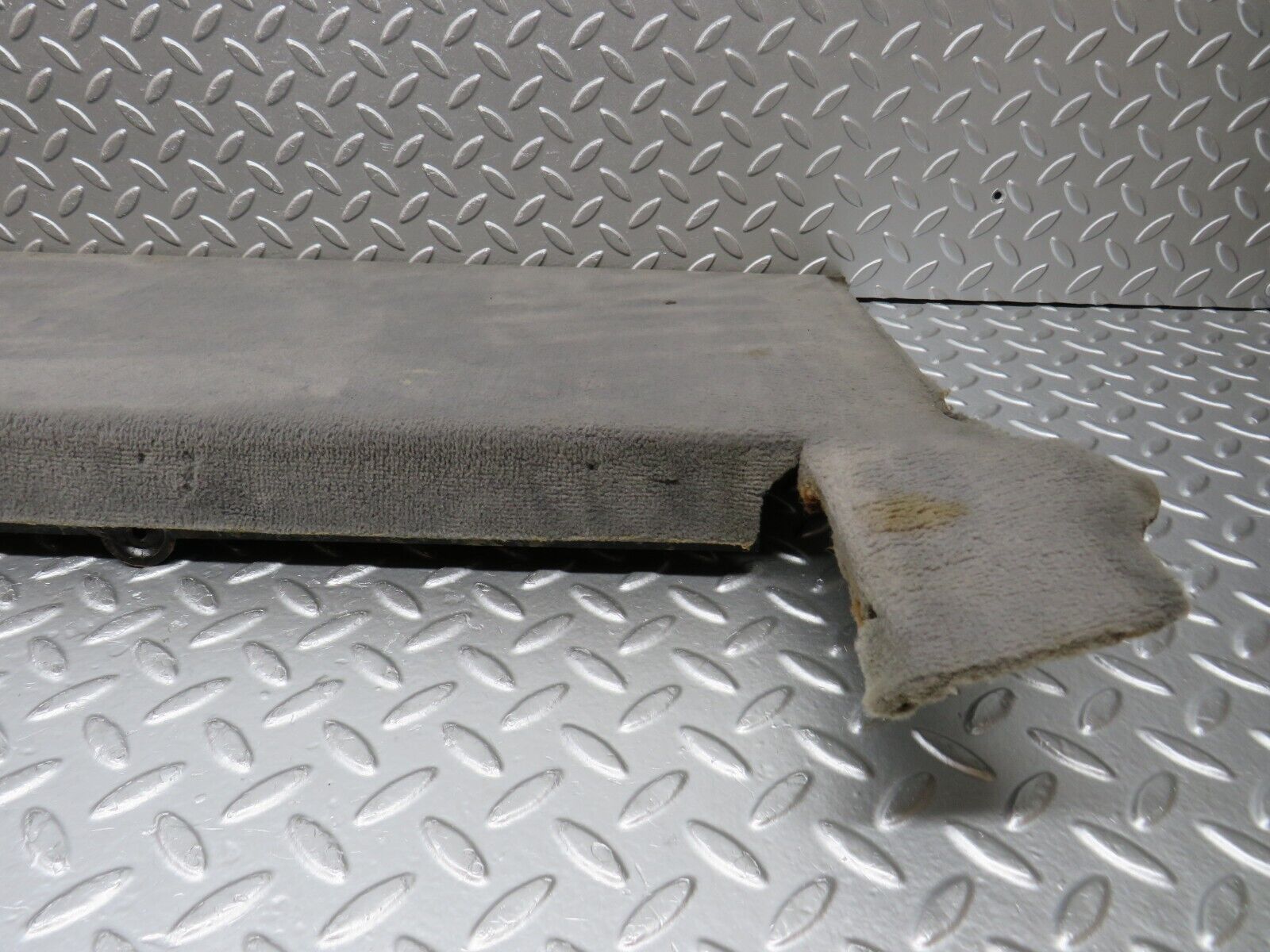 31362 Mercedes-Benz S124 220TE Wagon Trunk Floor Carpet Panel Grey