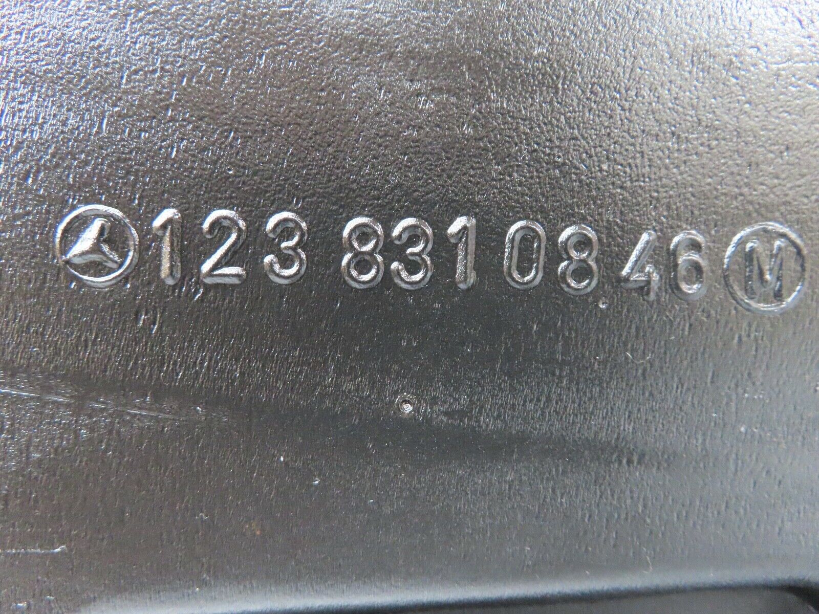 19043 Mercedes-Benz W123 300D Heating Air Duct Right Side 1238310846