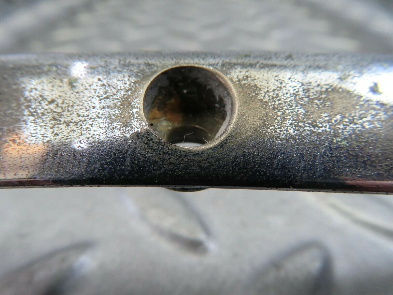 8139 Mercedes-Benz W114 Headlight Chrome Frame 1305542056