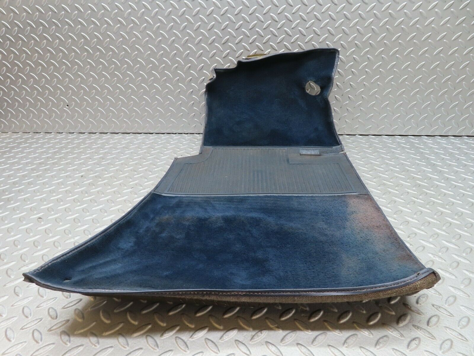 17899 Mercedes-Benz W116 450SEL Front Right Floor Carpet Blue 1166840230