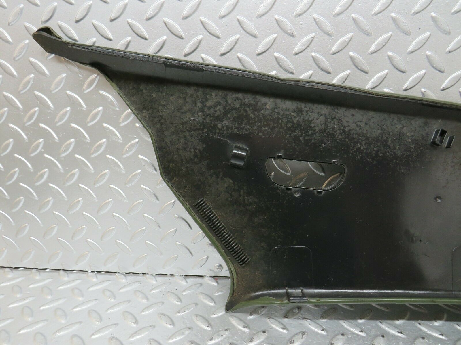 23707 Mercedes-Benz W123 C Pillar Cover Right Side Green 1236900425