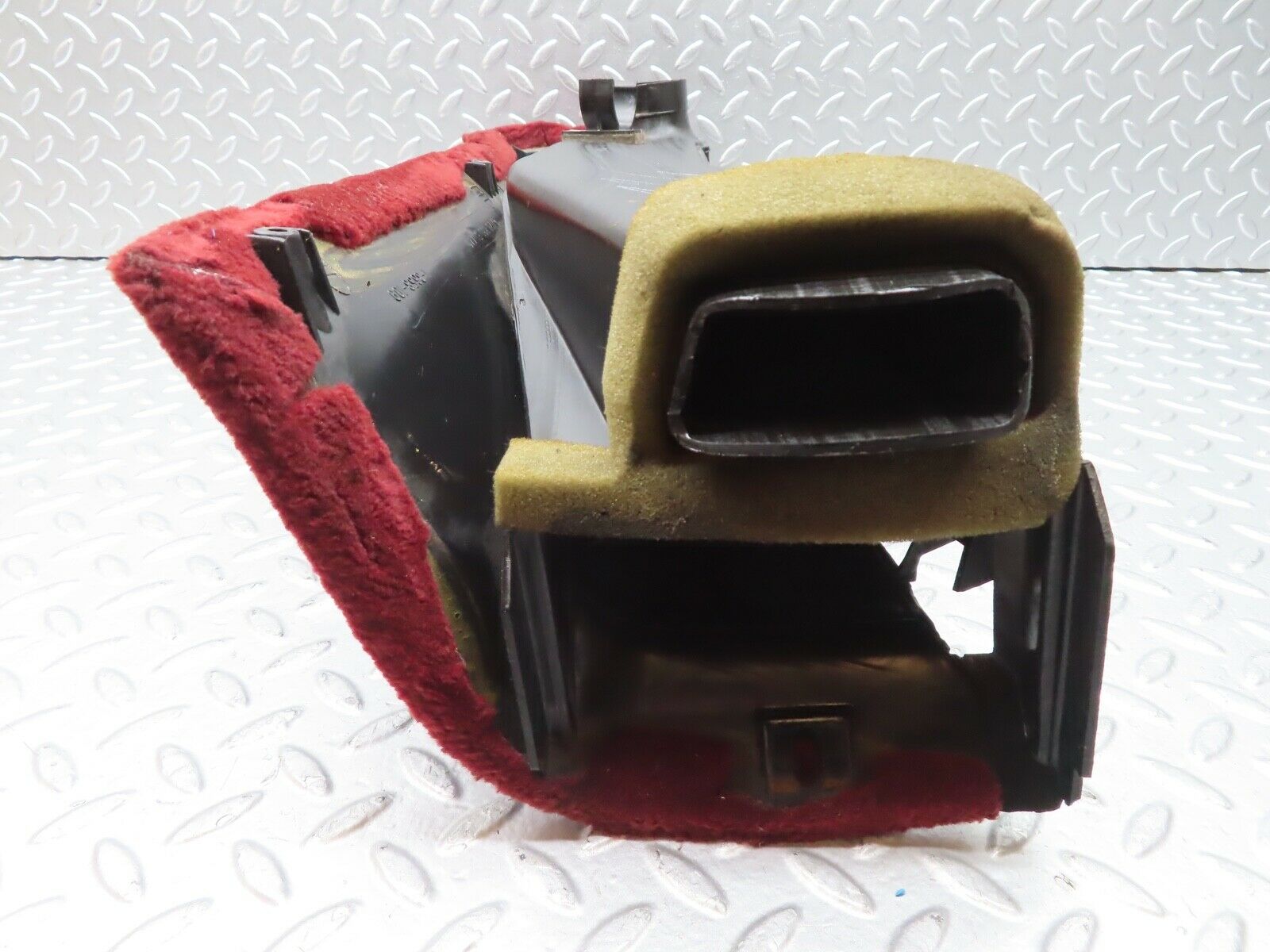 21497 Mercedes-Benz W126 300SE Under Dash Panel Left Burgundy Red 1268305144