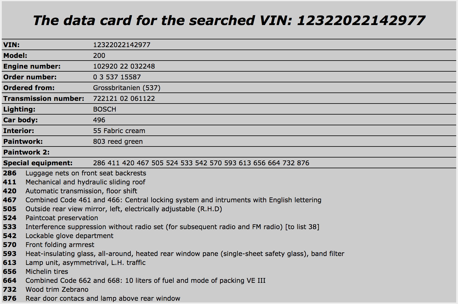 13616 Mercedes-Benz W123 200 Crankshaft Pulley 1020320404
