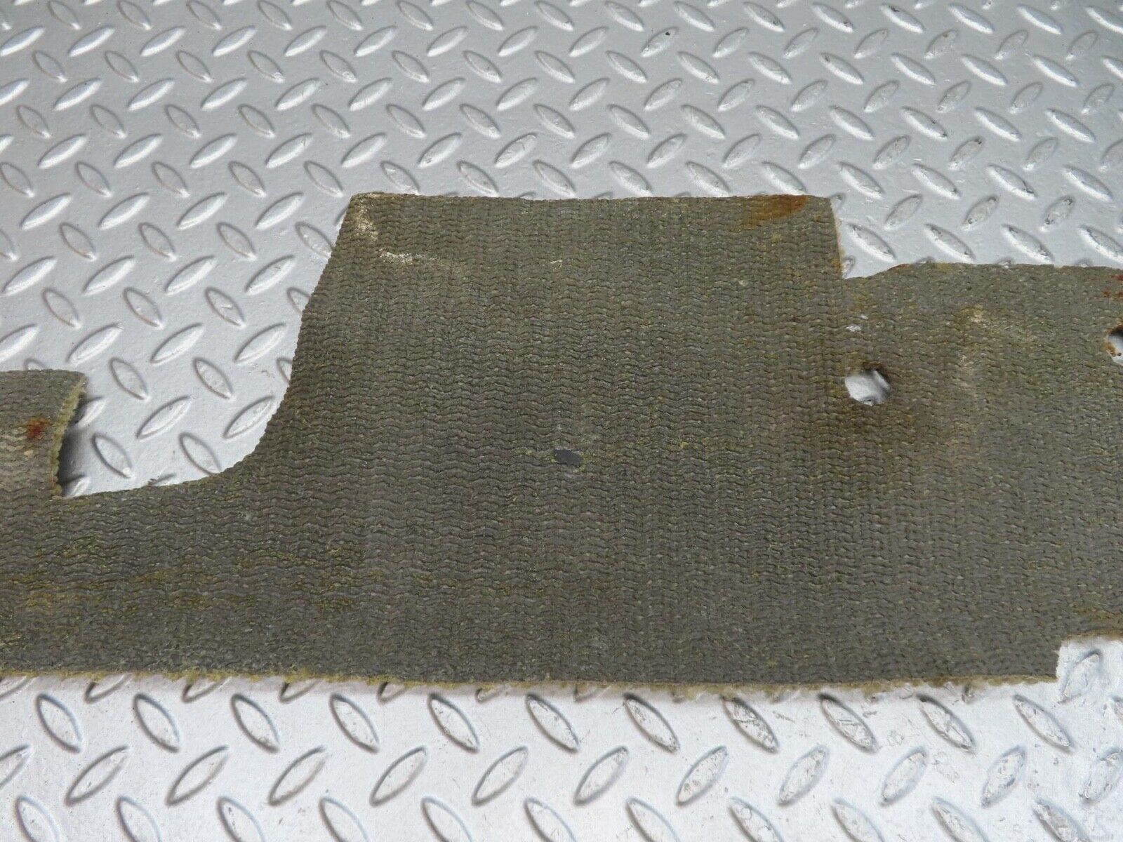 13514 Mercedes-Benz W123 200 Door Sill Floor Carpet Right Side Cream